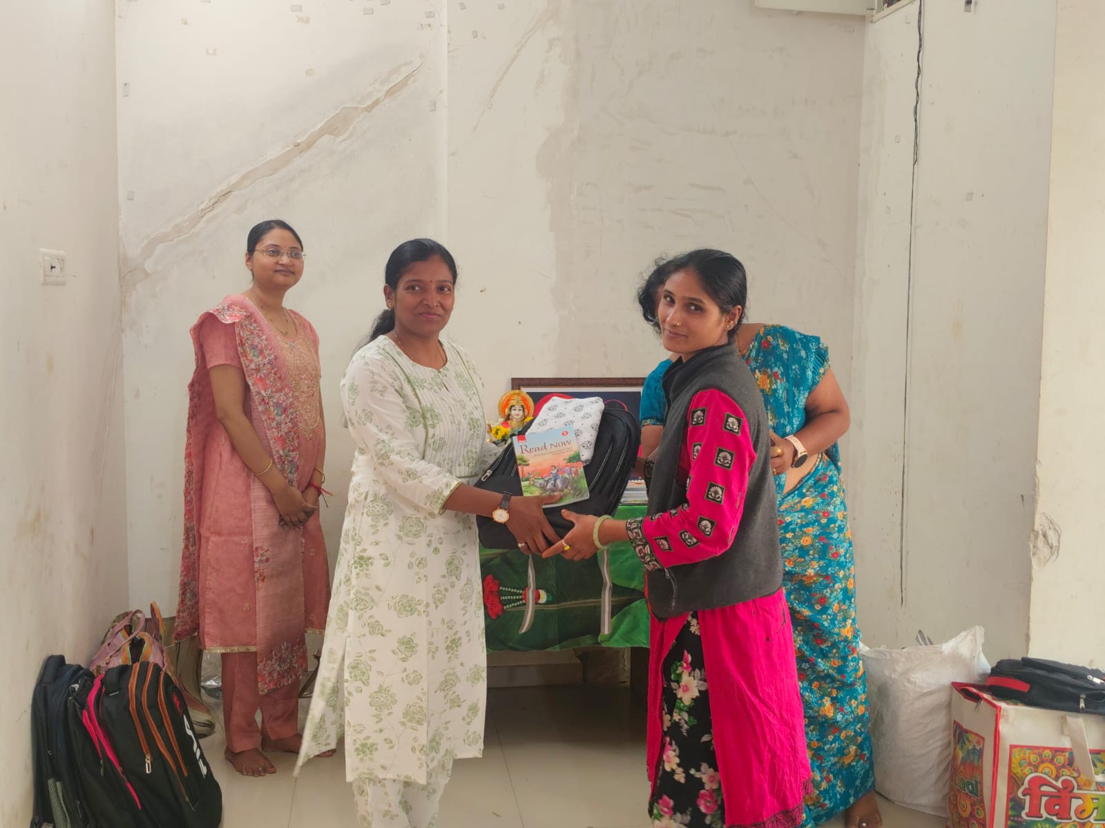 Books & School Bag Destribution Drive · Pune City